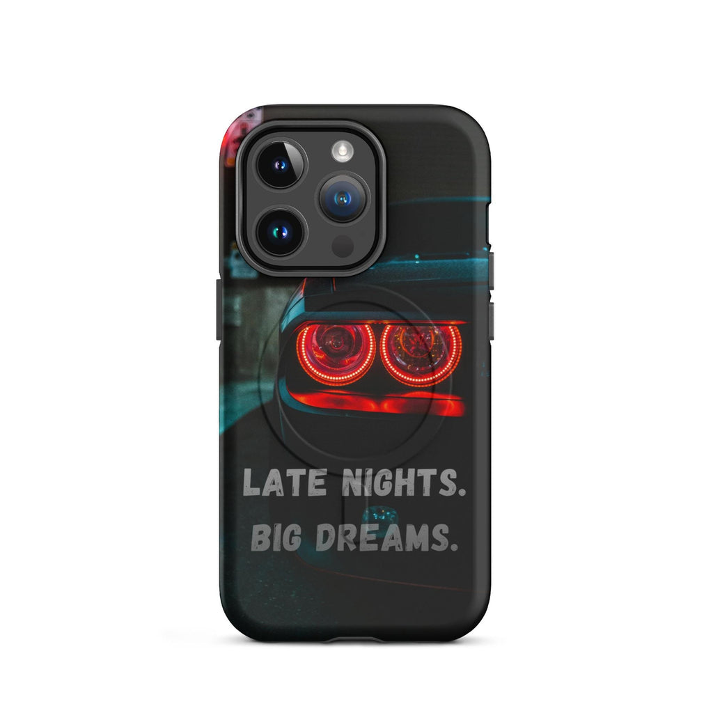 Challenger Muscle Car Phone Case – Late Nights Big Dreams Iphone Cover