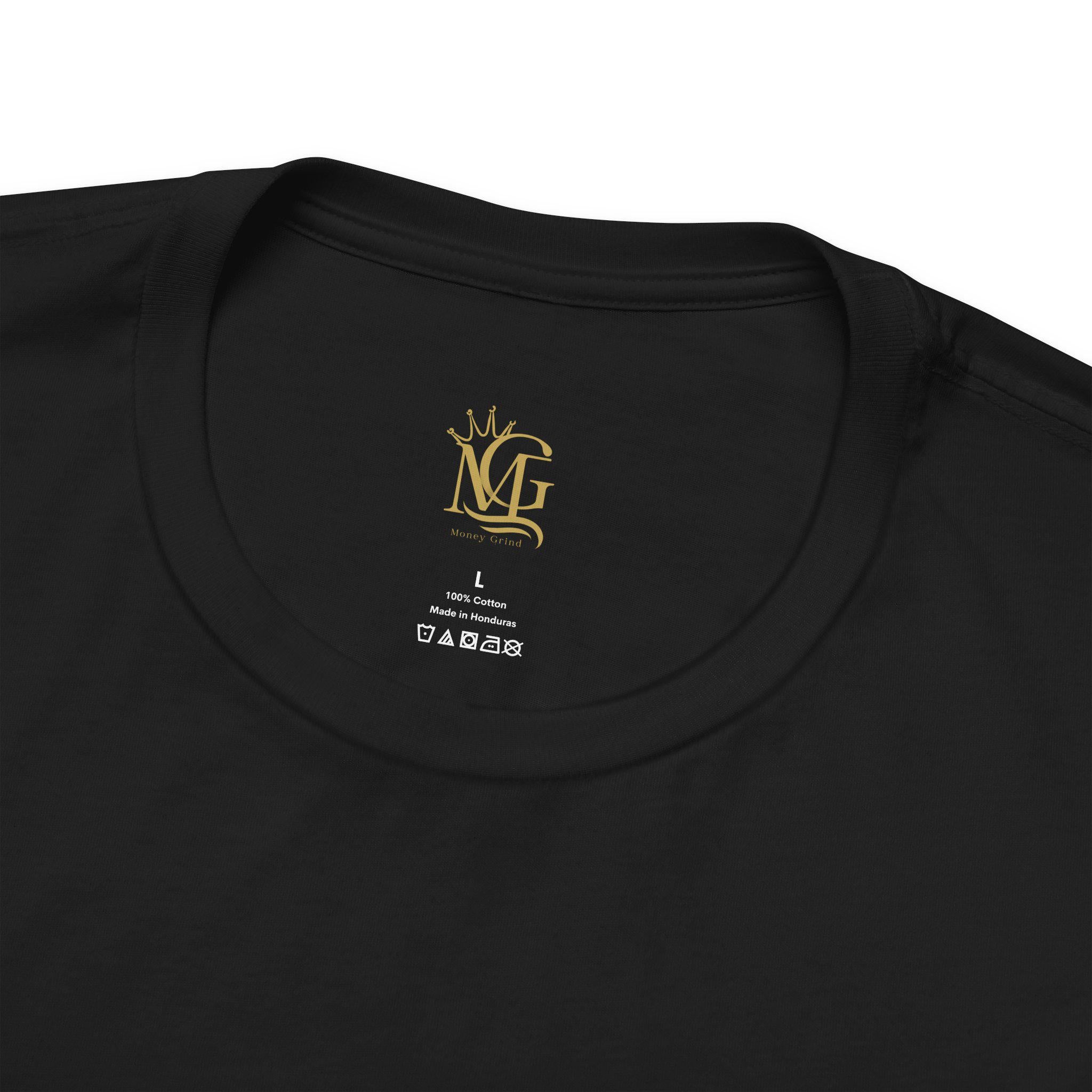 Money stencil logo Tee | Black graphic shirt