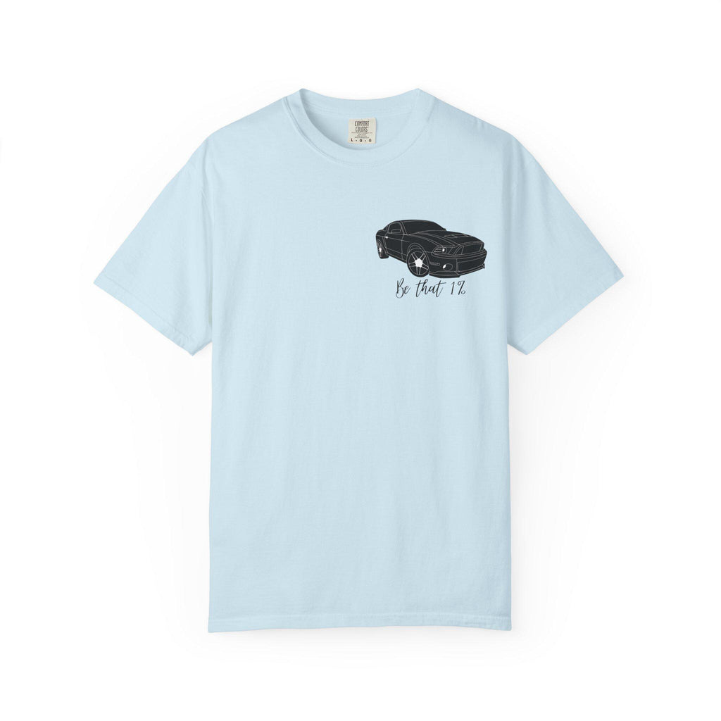 Vintage Muscle Car sketch T-Shirt | Small Front Pocket Graphic