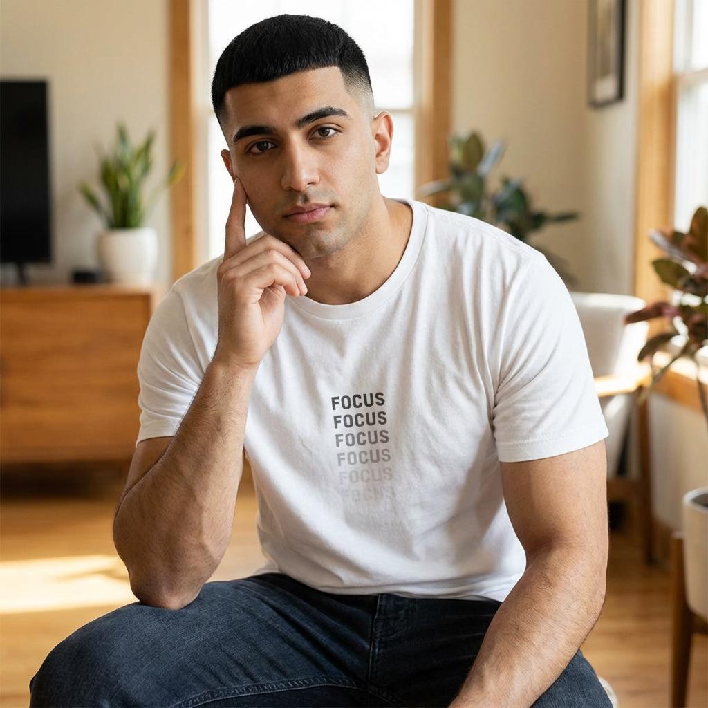 Focus | Minimal Motivational Shirt