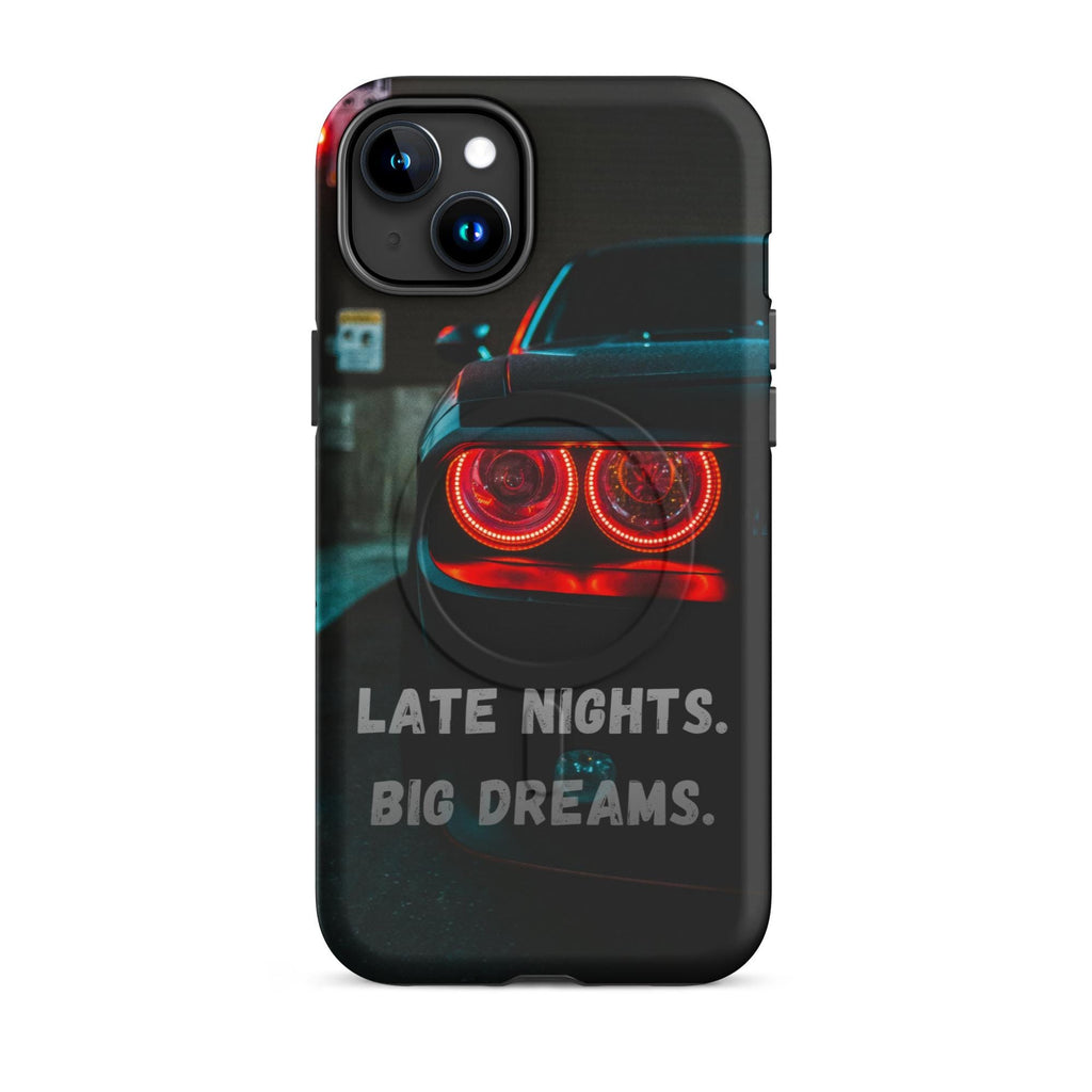 Challenger Muscle Car Phone Case – Late Nights Big Dreams Iphone Cover
