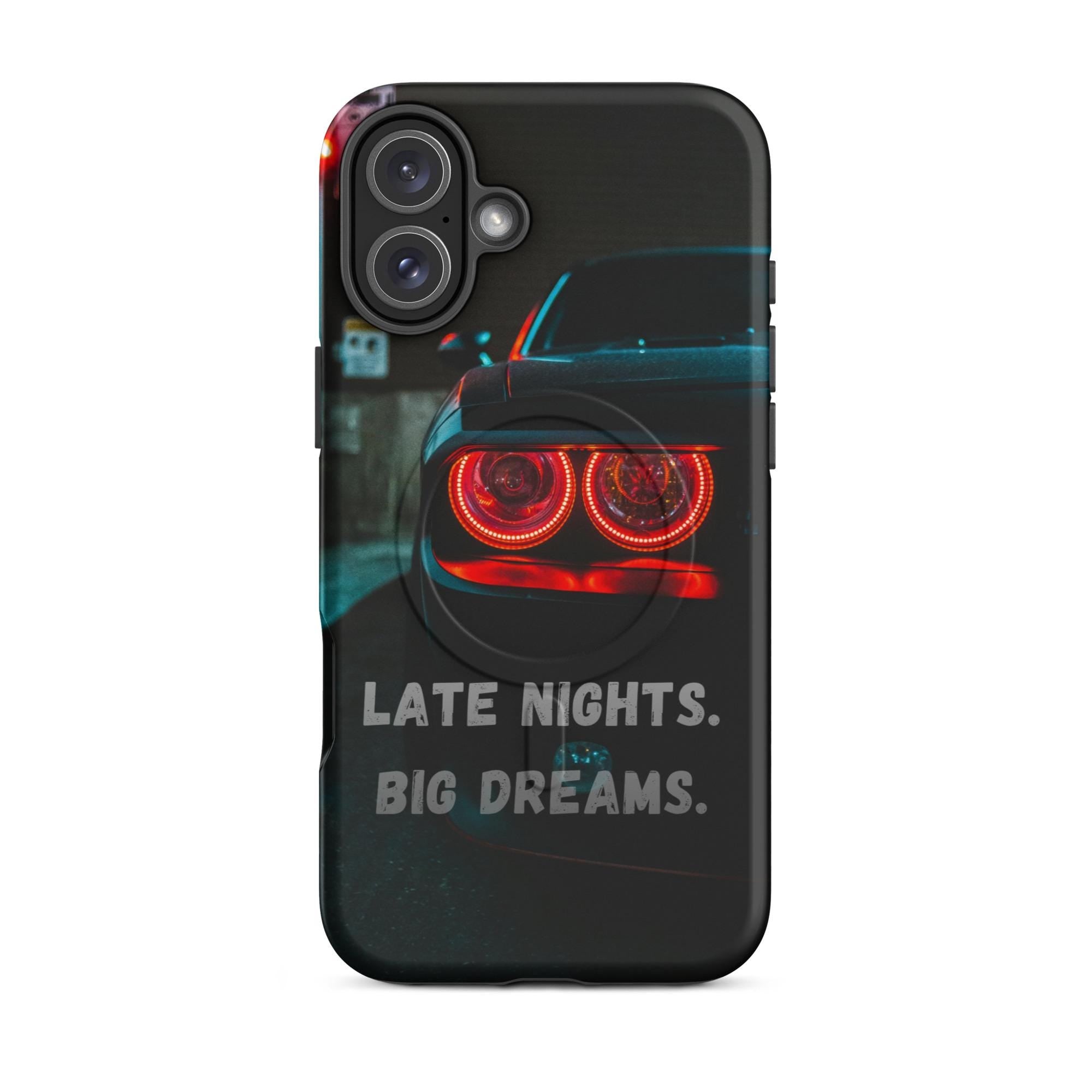 Challenger Muscle Car Phone Case – Late Nights Big Dreams Iphone Cover