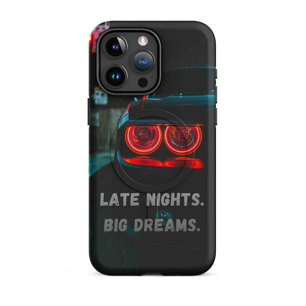 Challenger Muscle Car Phone Case – Late Nights Big Dreams Iphone Cover