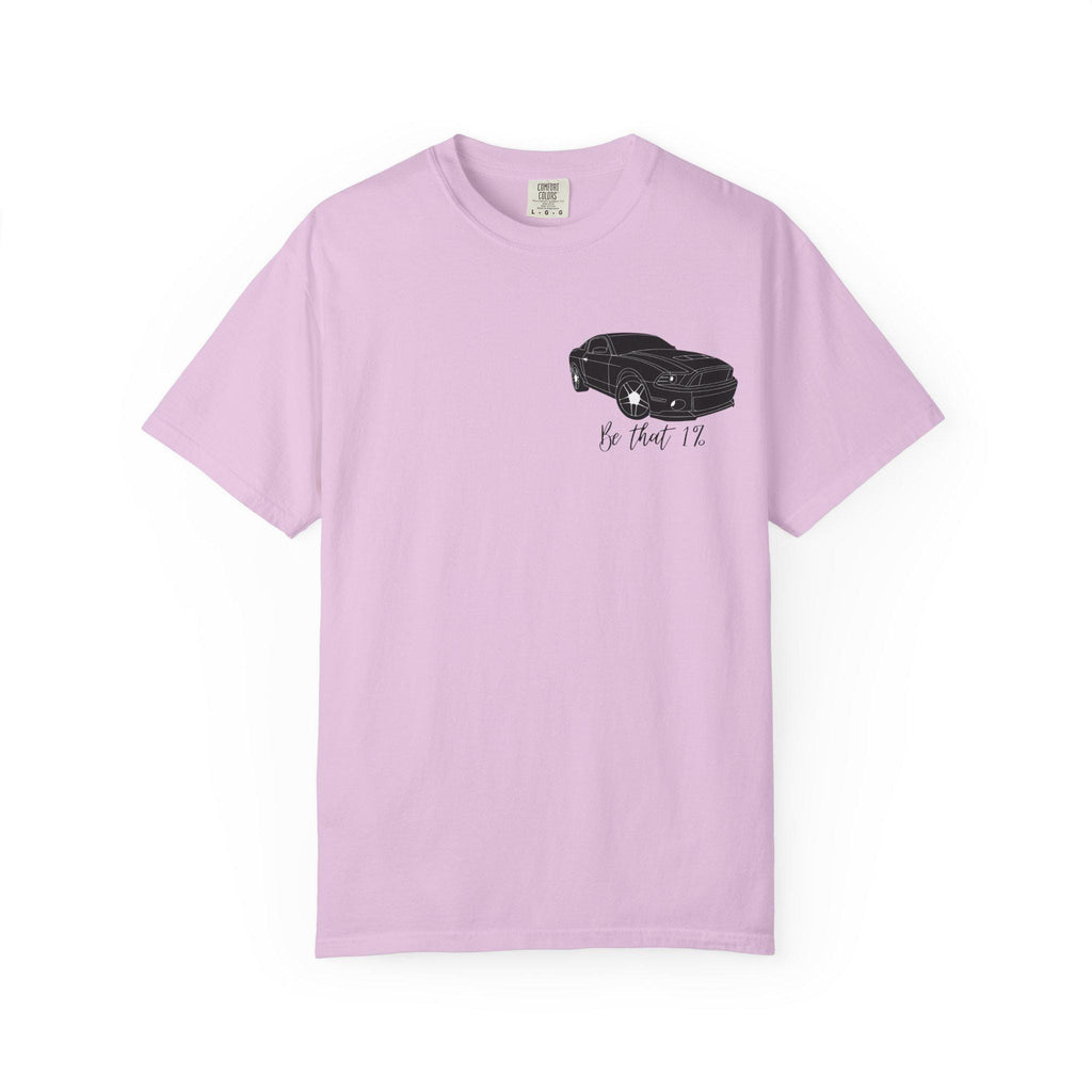 Vintage Muscle Car sketch T-Shirt | Small Front Pocket Graphic
