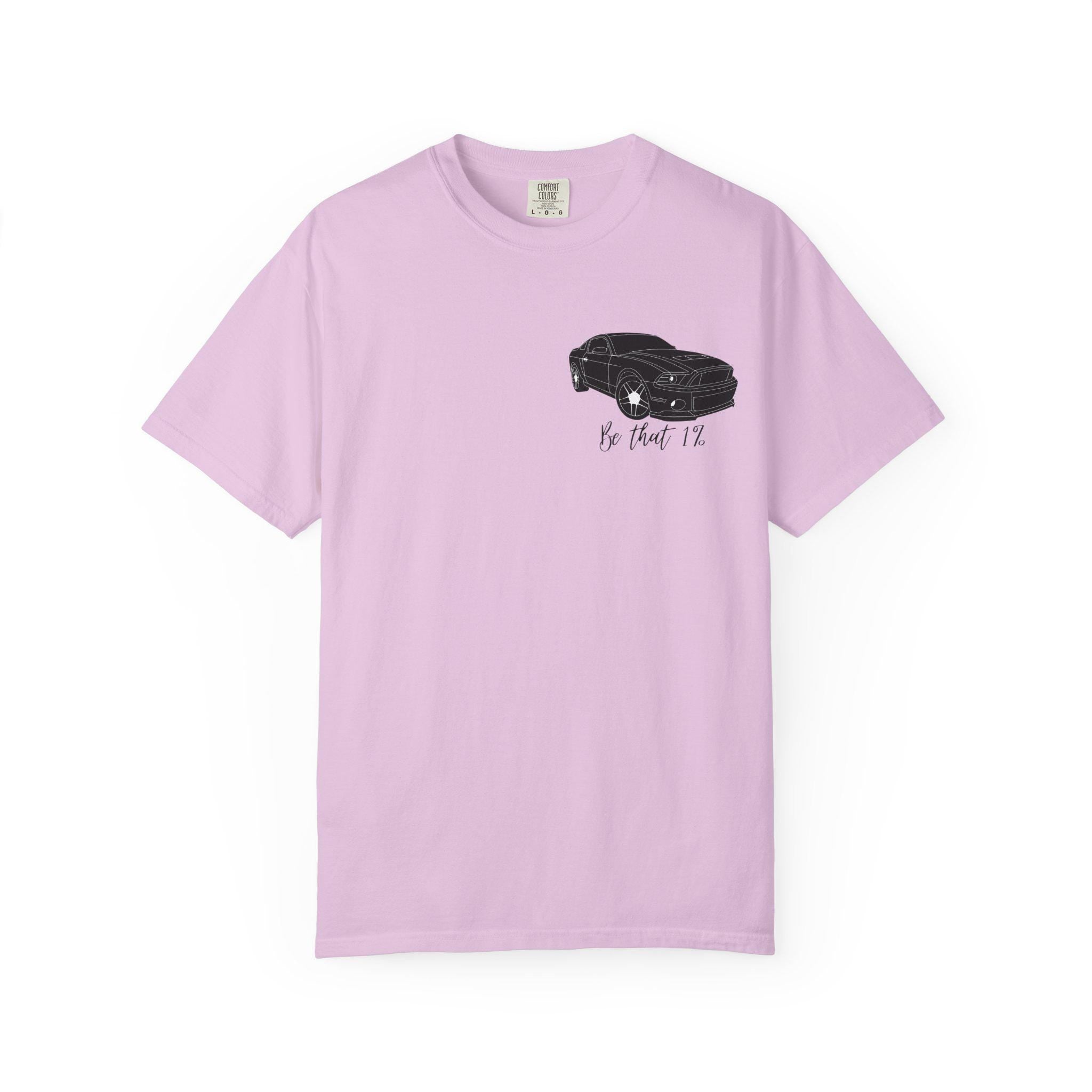 Vintage Muscle Car sketch T-Shirt | Small Front Pocket Graphic