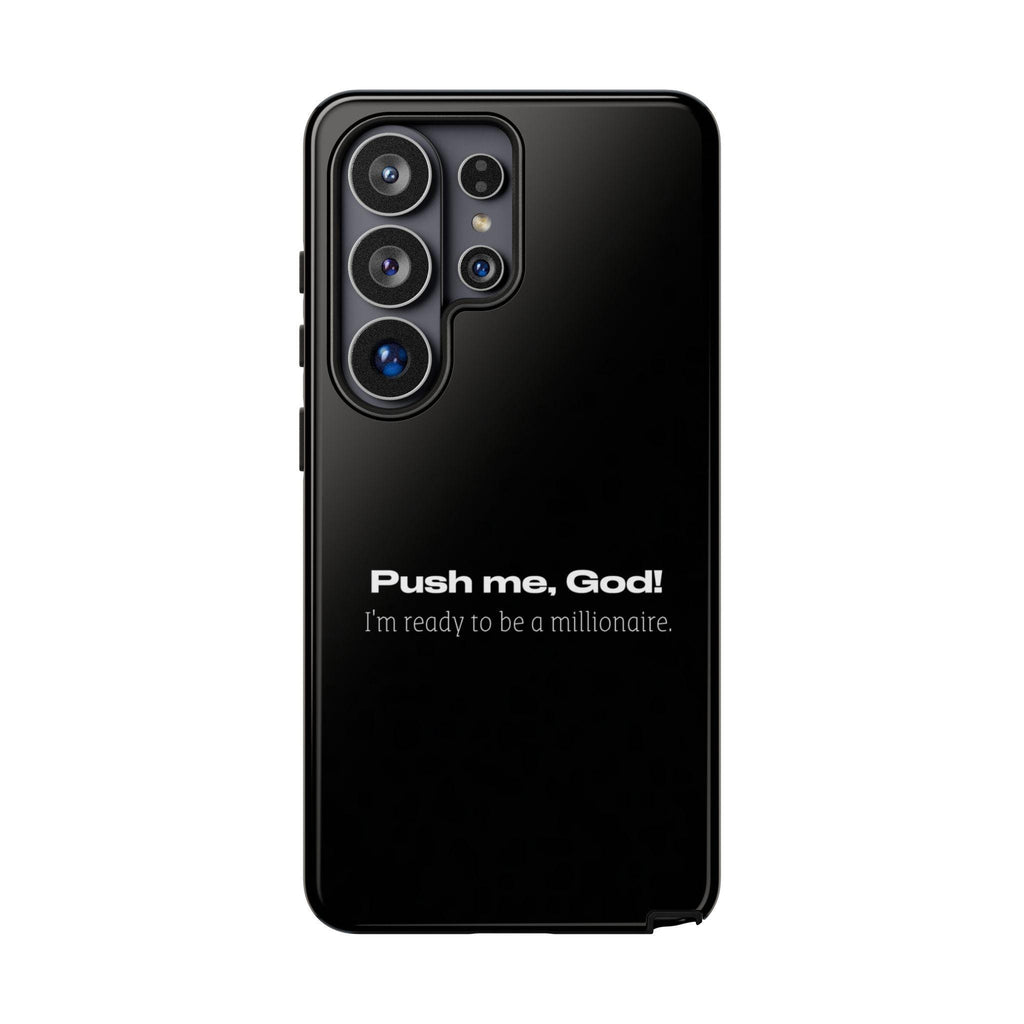 Motivational Scripture Phone Case | Dual-Layer Tough Cover, Glossy/Matte Finish