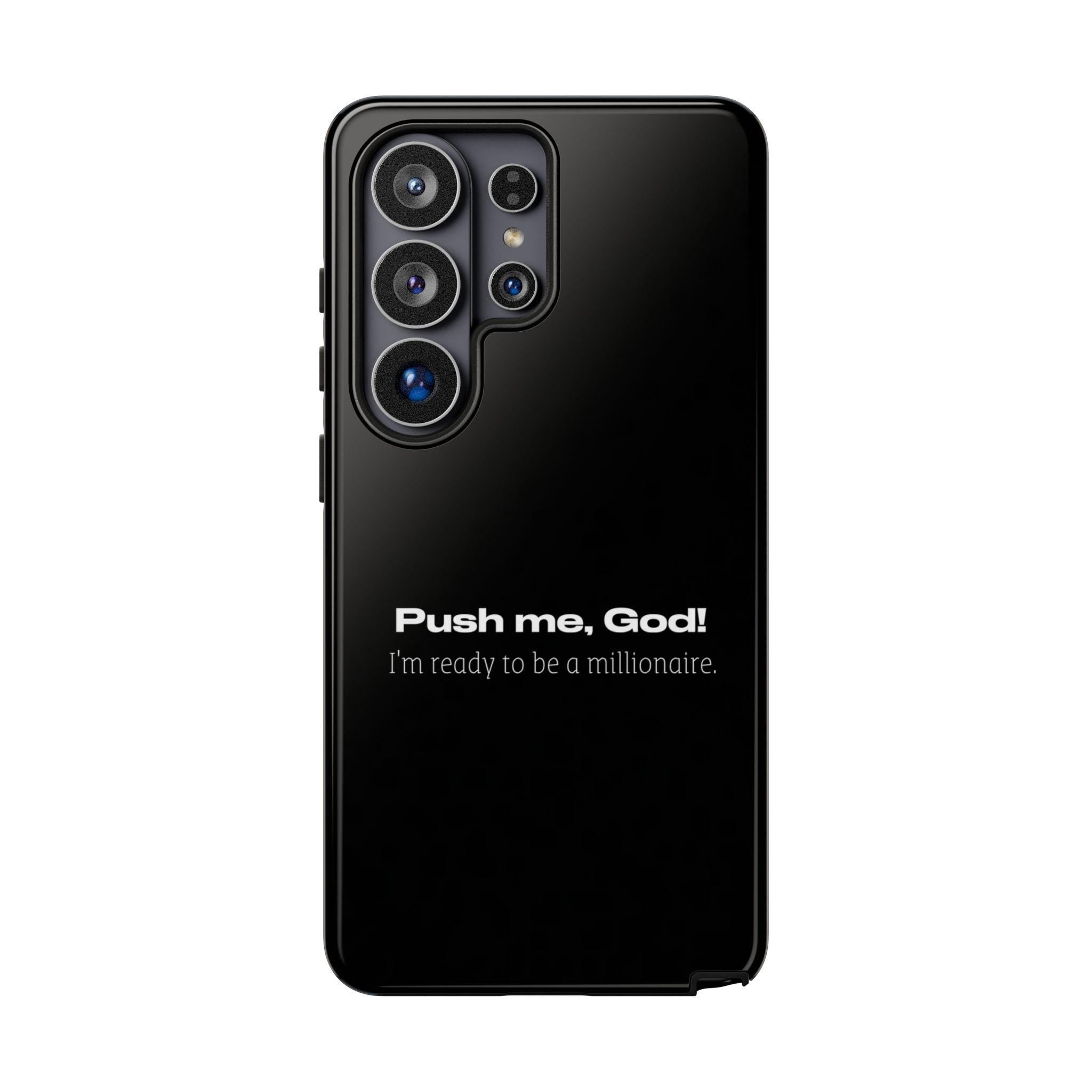 Motivational Scripture Phone Case | Dual-Layer Tough Cover, Glossy/Matte Finish