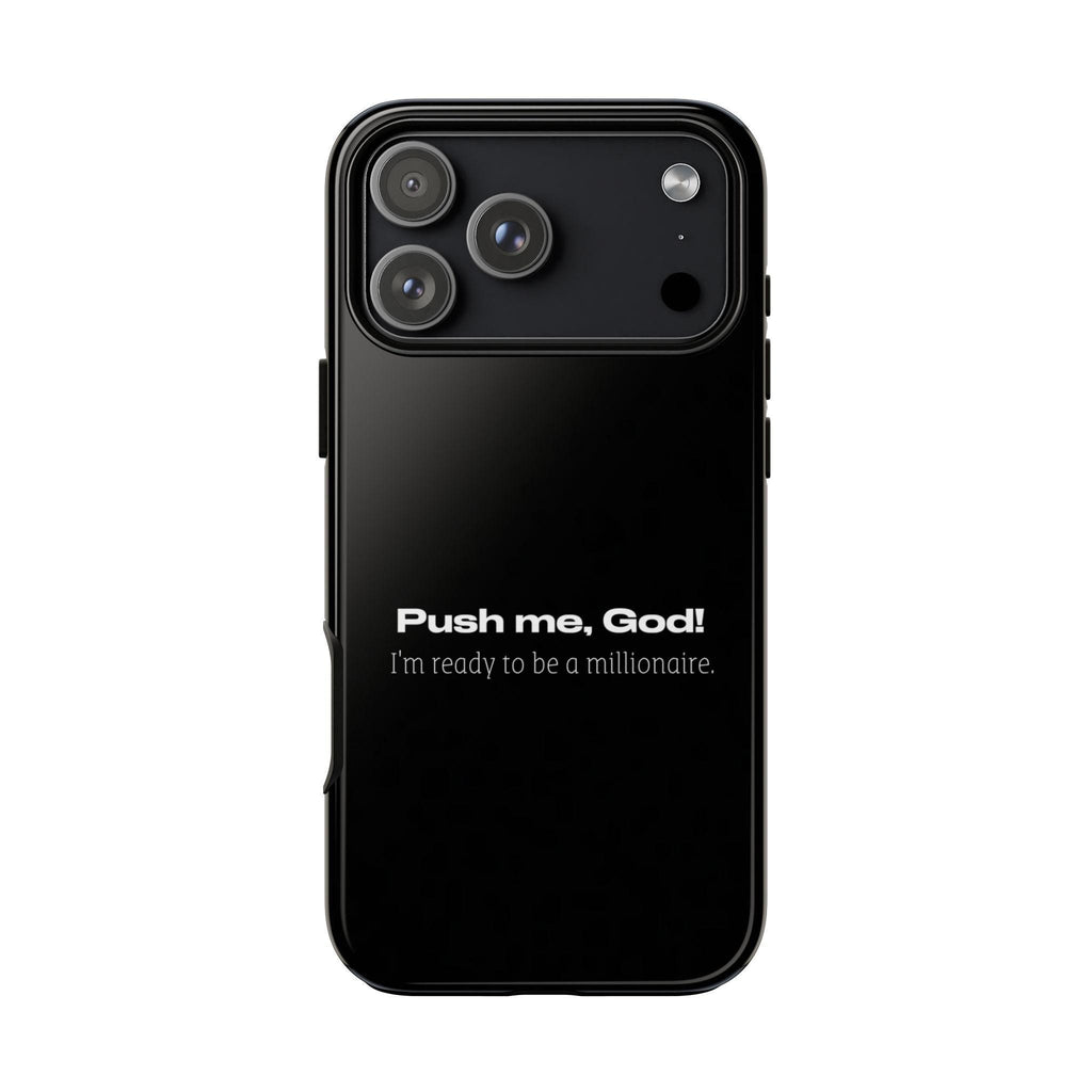 Motivational Scripture Phone Case | Dual-Layer Tough Cover, Glossy/Matte Finish