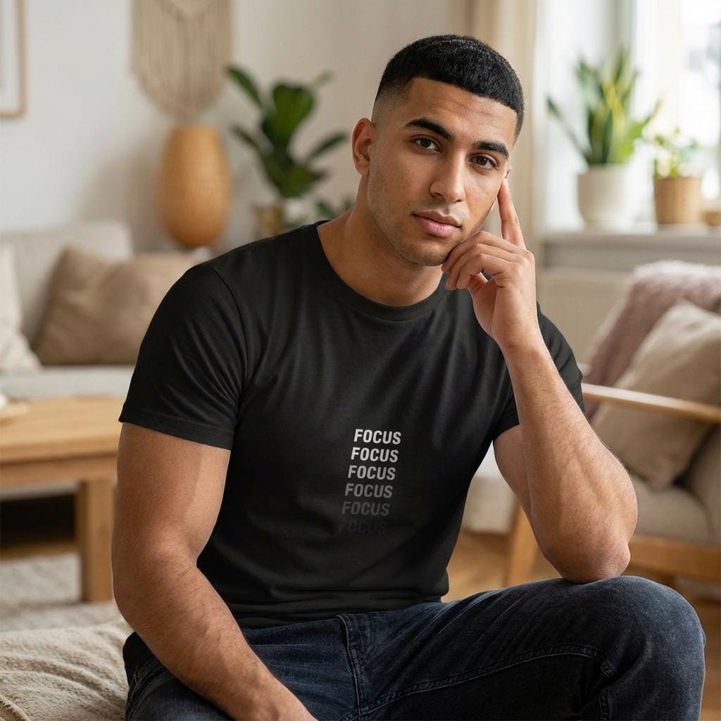 Focus | Minimal Motivational Shirt