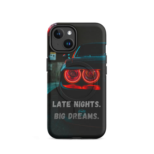 Challenger Muscle Car Phone Case – Late Nights Big Dreams Iphone Cover