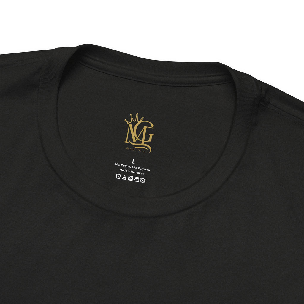 Money stencil logo Tee | Black graphic shirt