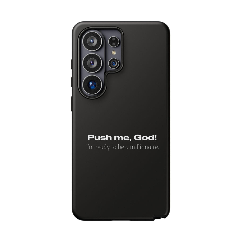 Motivational Scripture Phone Case | Dual-Layer Tough Cover, Glossy/Matte Finish