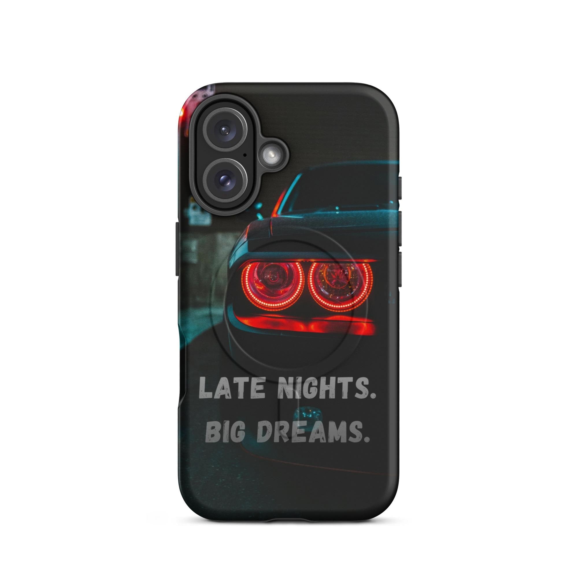 Challenger Muscle Car Phone Case – Late Nights Big Dreams Iphone Cover