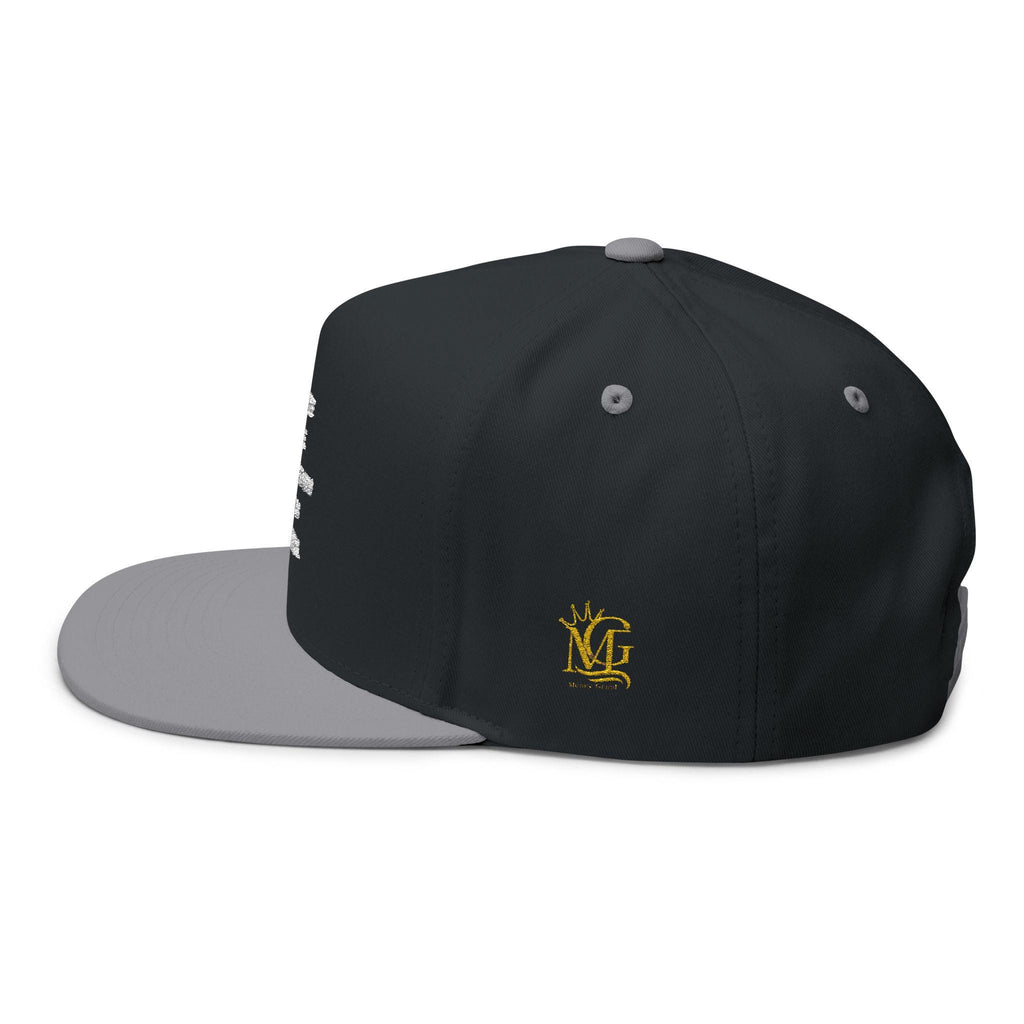 Break the Cycle Embroidered Flat Bill Cap | Inspirational Quote Snapback