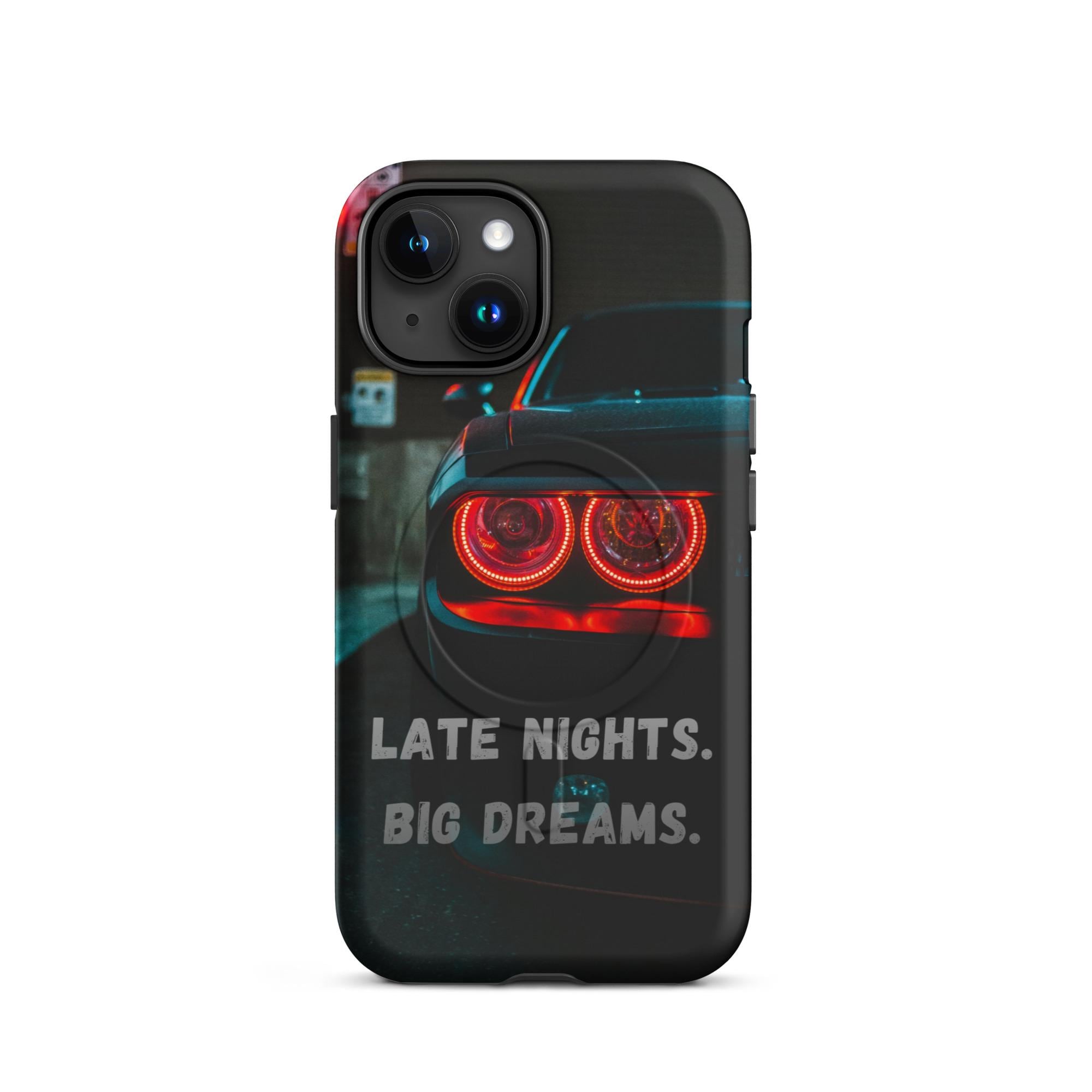 Challenger Muscle Car Phone Case – Late Nights Big Dreams Iphone Cover