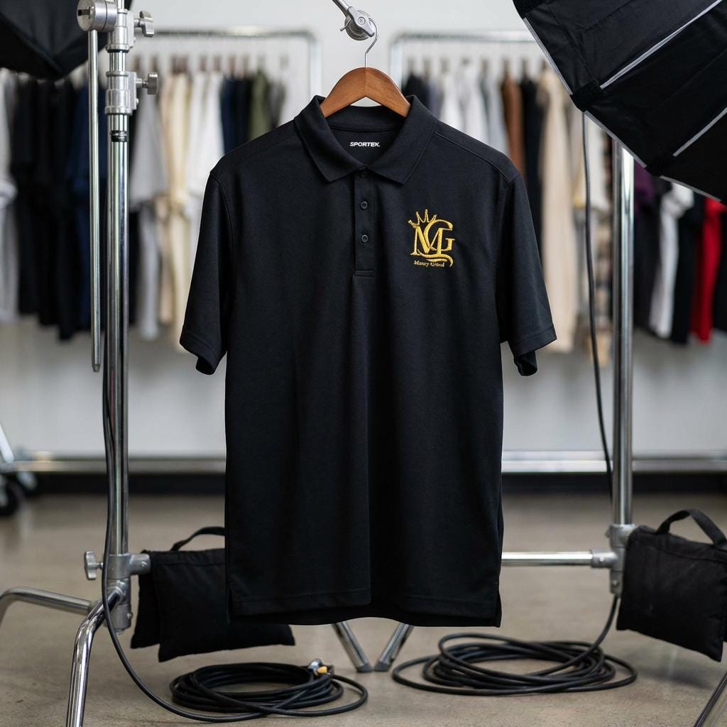 Crowned Lion Crest Polo | Polo