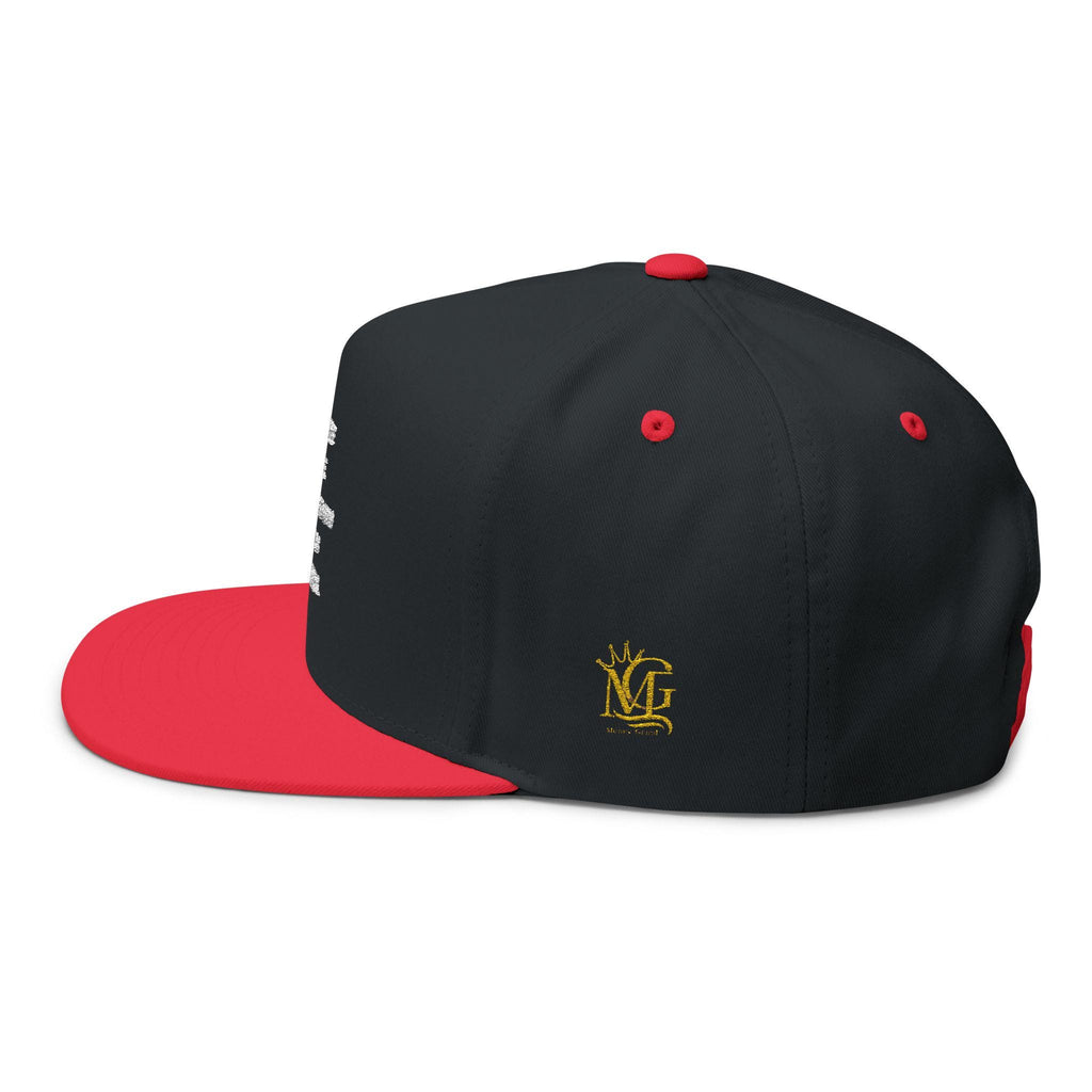 Break the Cycle Embroidered Flat Bill Cap | Inspirational Quote Snapback