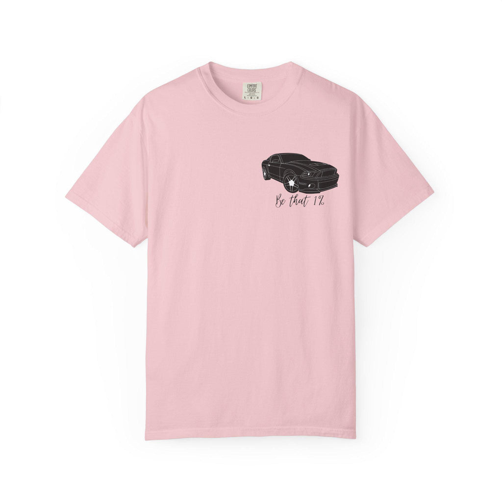 Vintage Muscle Car sketch T-Shirt | Small Front Pocket Graphic